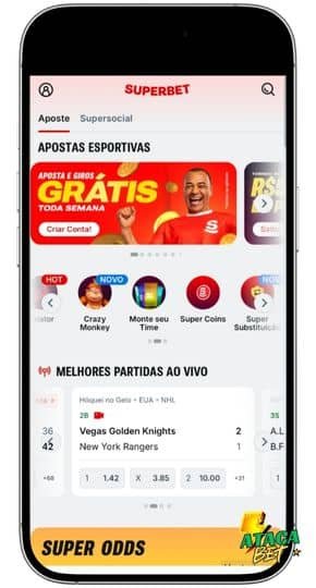 Bônus grátis da Superbet