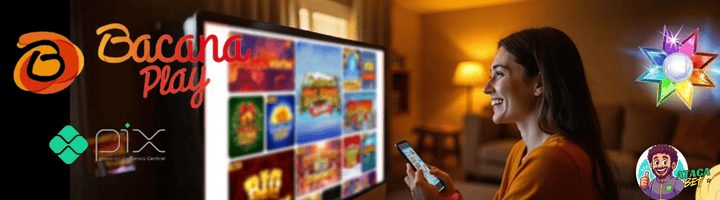 Saque via PIX na Bacana Play