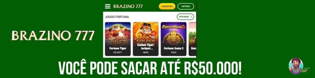 BRAZINO777 fortune tiger saque